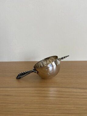 Mid 20th Century Napier "Bottoms Up" Silver-Plate Jigger - Art Deco Barware